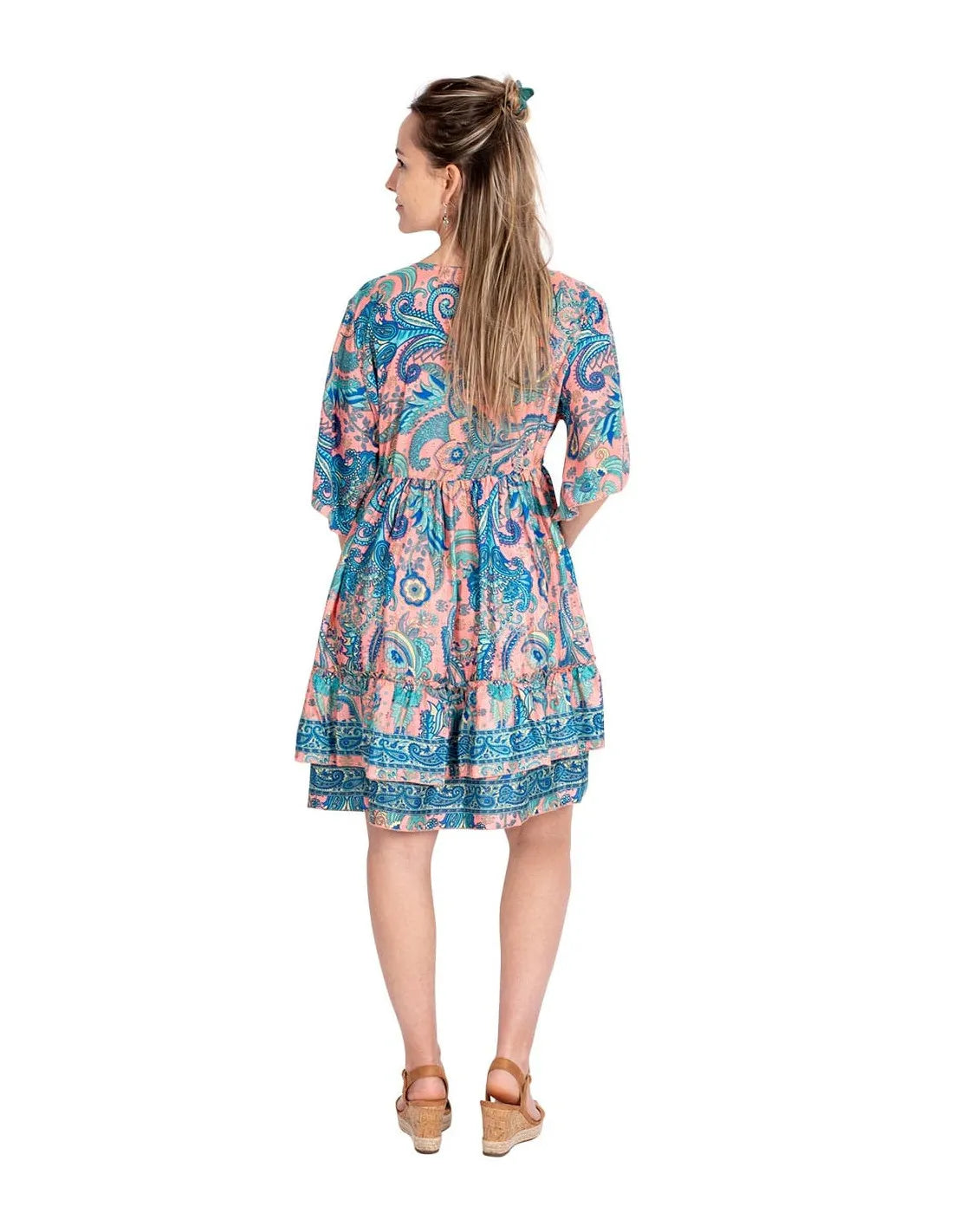 Abito corto Boho